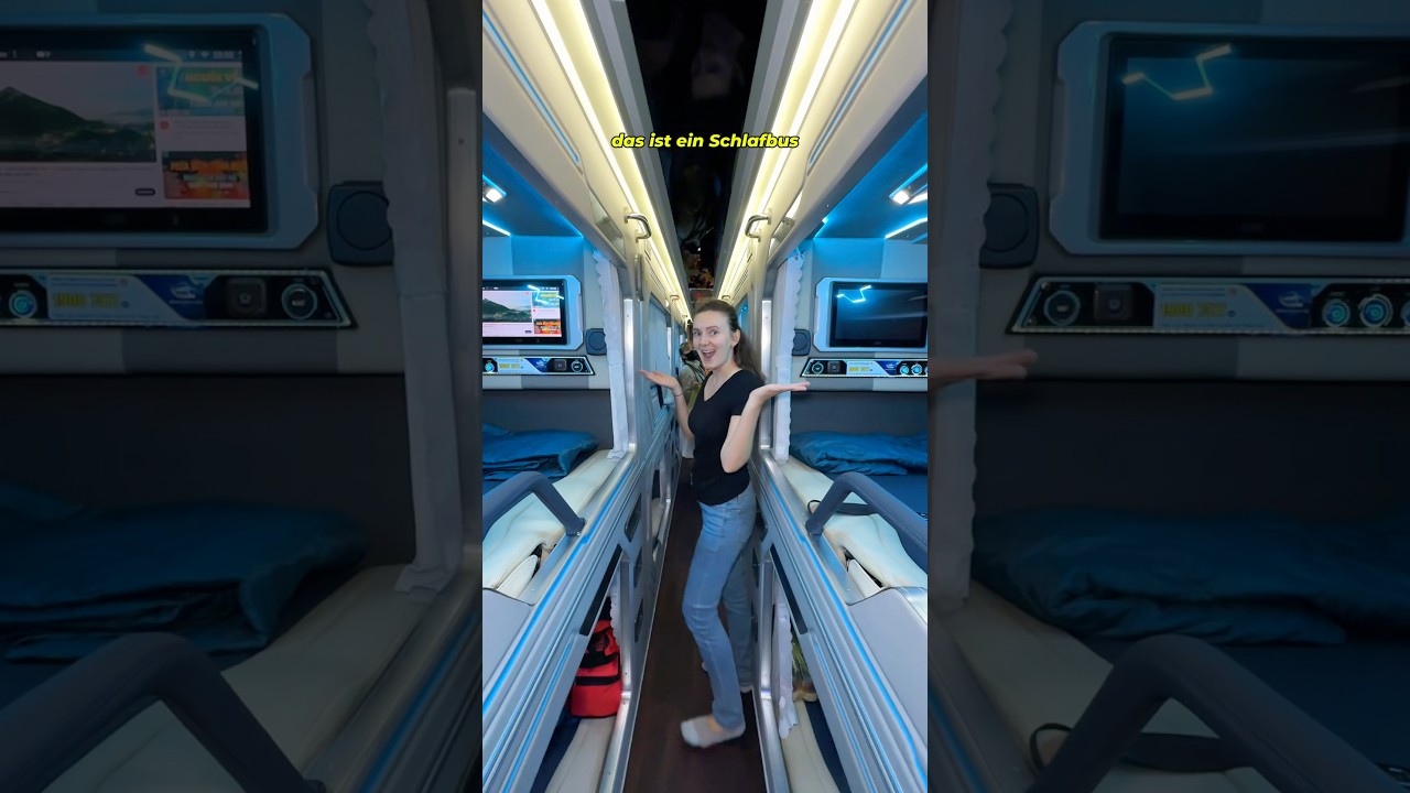 Der coolste Bus der Welt?😮🤯 #reiseabenteuer #reiseinspiration #reisevideo #reiseblogger #schlafbus