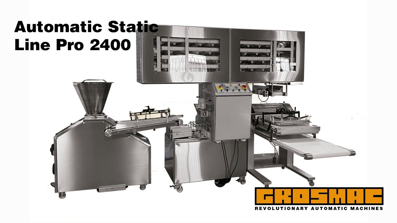 Automatic Bread Line for  bars, baguette, tin bread, franzela, round bread