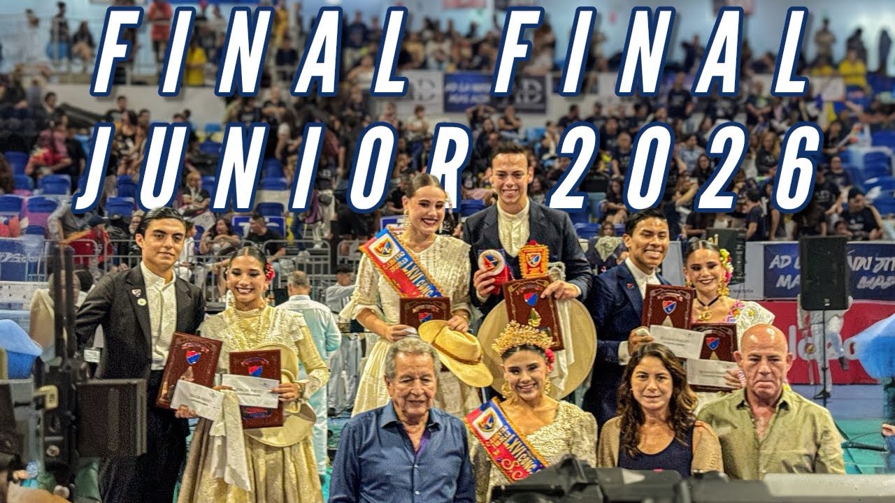 FINAL FINAL categoría JUNIOR 66 Concurso Mundial de Marinera | Fabrizzio Di Tolla e Isabella Yzaga