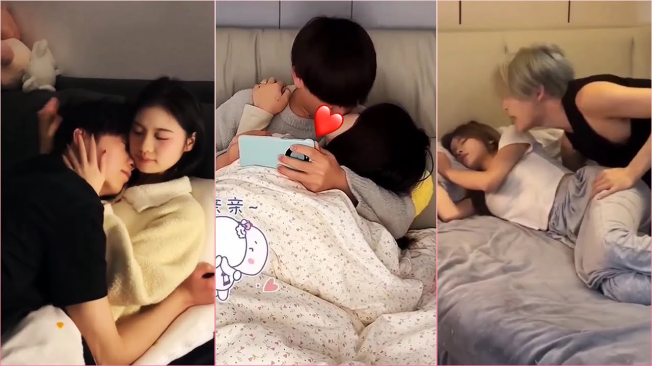 Kawaii Couple Sleeping Routine❤️‍🔥❤️‍🔥