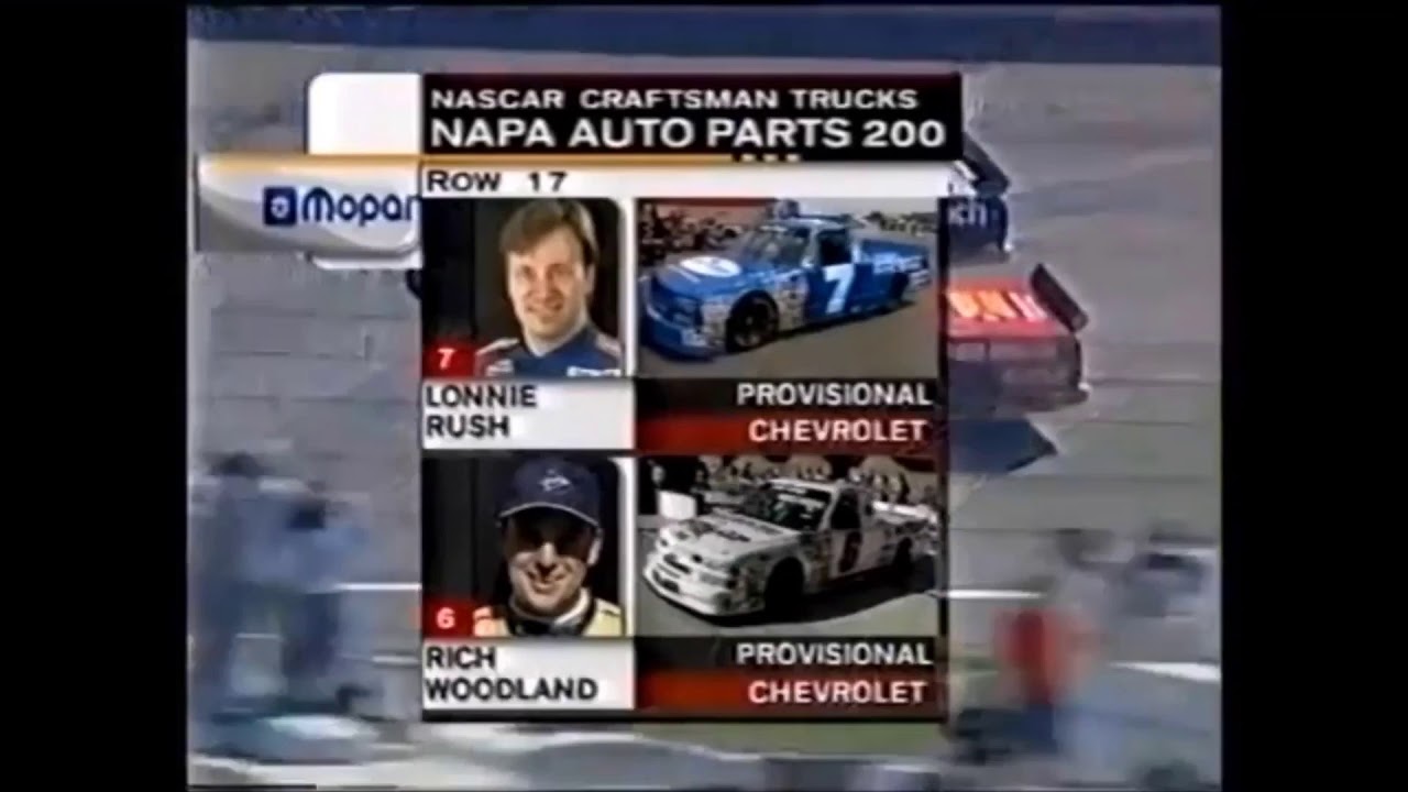Final Starts: Mike Stefanik (Trucks)