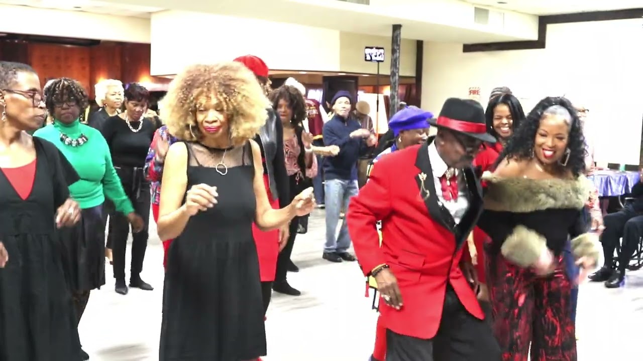 DMV Senior Hand Dancers Ron & Geraldene's Birthday Party  12/4/24  Pt 2