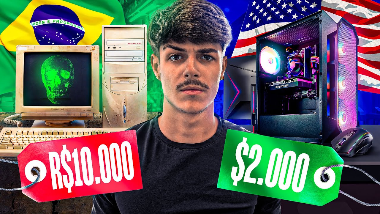 COMPAREI OS PREÇOS DO BRASIL E DOS EUA! INACREDITÁVEL!