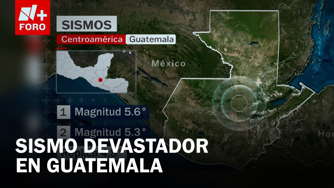 Temblor en Guatemala: Daños, réplicas y acciones de Conred por sismos de la tarde - Las Noticias