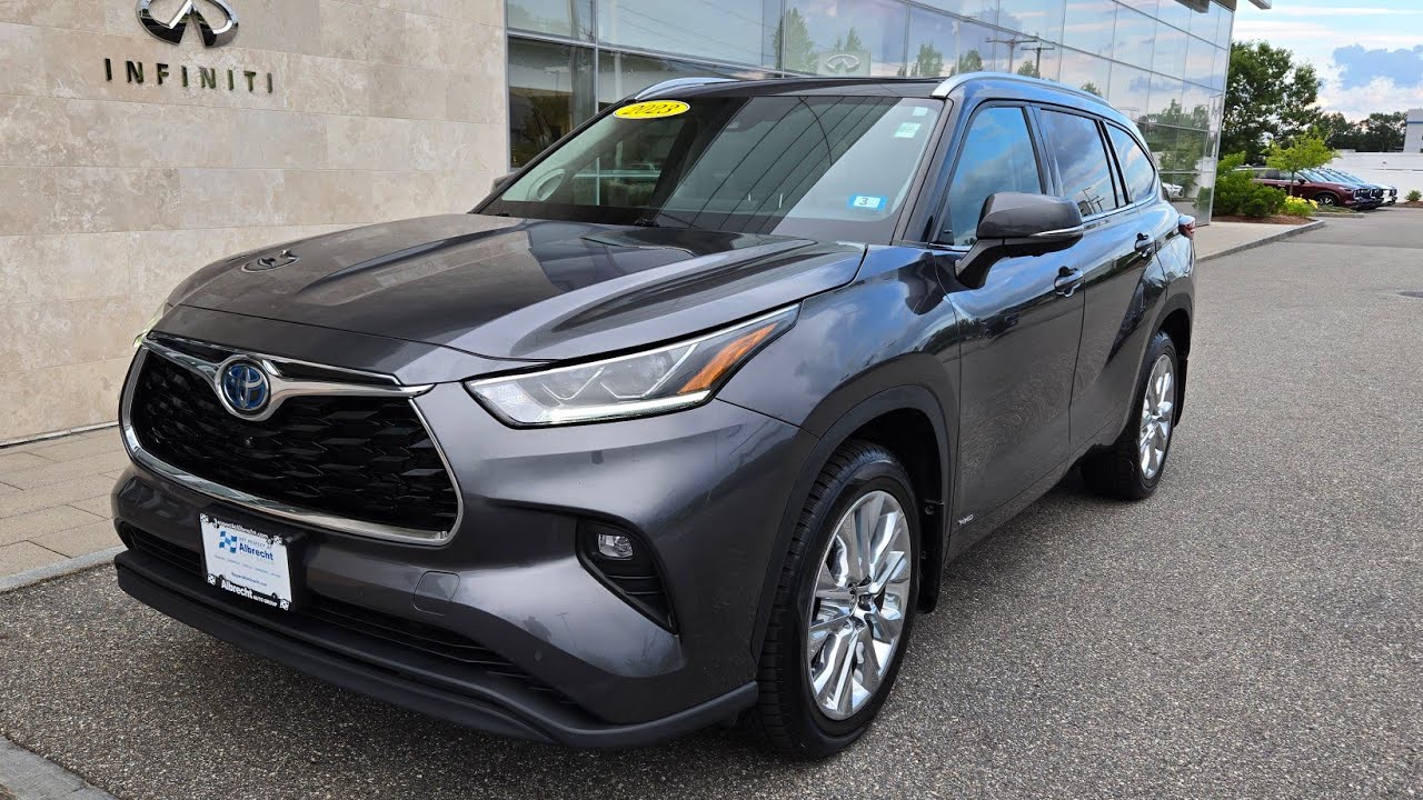 2023 Toyota Highlander Hybrid Limited POV Test Drive/Review