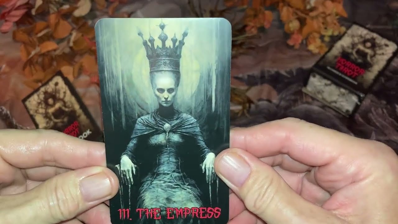 Horror Tarot by Crafterian ~ A Deck for Halloween or shadow work with some laziness & limitations