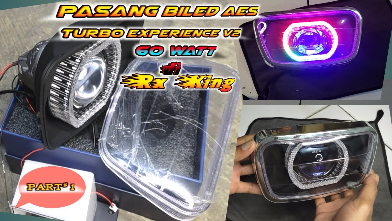 Pasang Biled aes Turbo SE Experience 60-watt di rx king