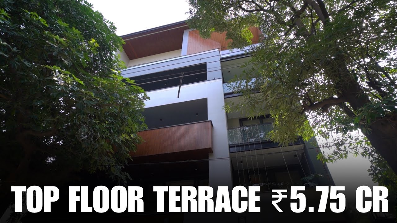 Luxurious 4BHK Builder Floor in Sushant Lok 1 | Top Floor Terrace Available @₹5.75 CR