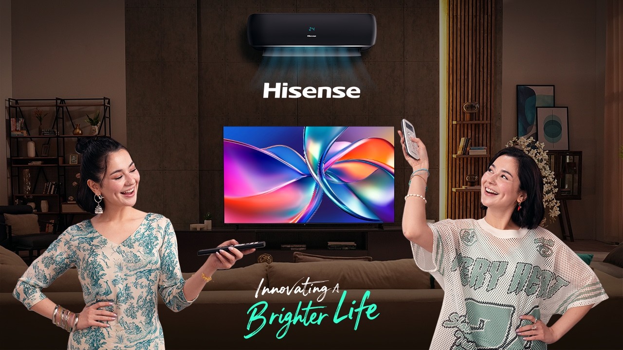 Hisense Pakistan Official Launch TVC | Ft. Hania Aamir | Innovating A Brighter Life
