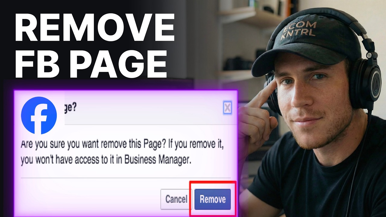 How To Remove Facebook Page From Facebook Business Manager (2026) | Business Settings