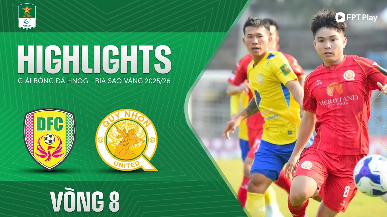 HIGHLIGHTS: ĐỒNG TH&Aacute;P - QUY NHƠN UNITED | KHỞI SẮC Ở HIỆP 2, TIẾC NUỐI VỚI CHỦ NH&Agrave;