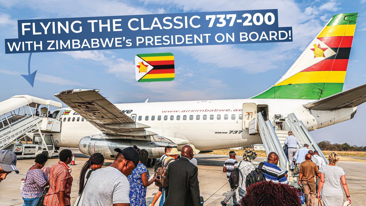 TRIPREPORT | Air Zimbabwe (ECONOMY) | Boeing 737-200 | Victoria Falls - Harare