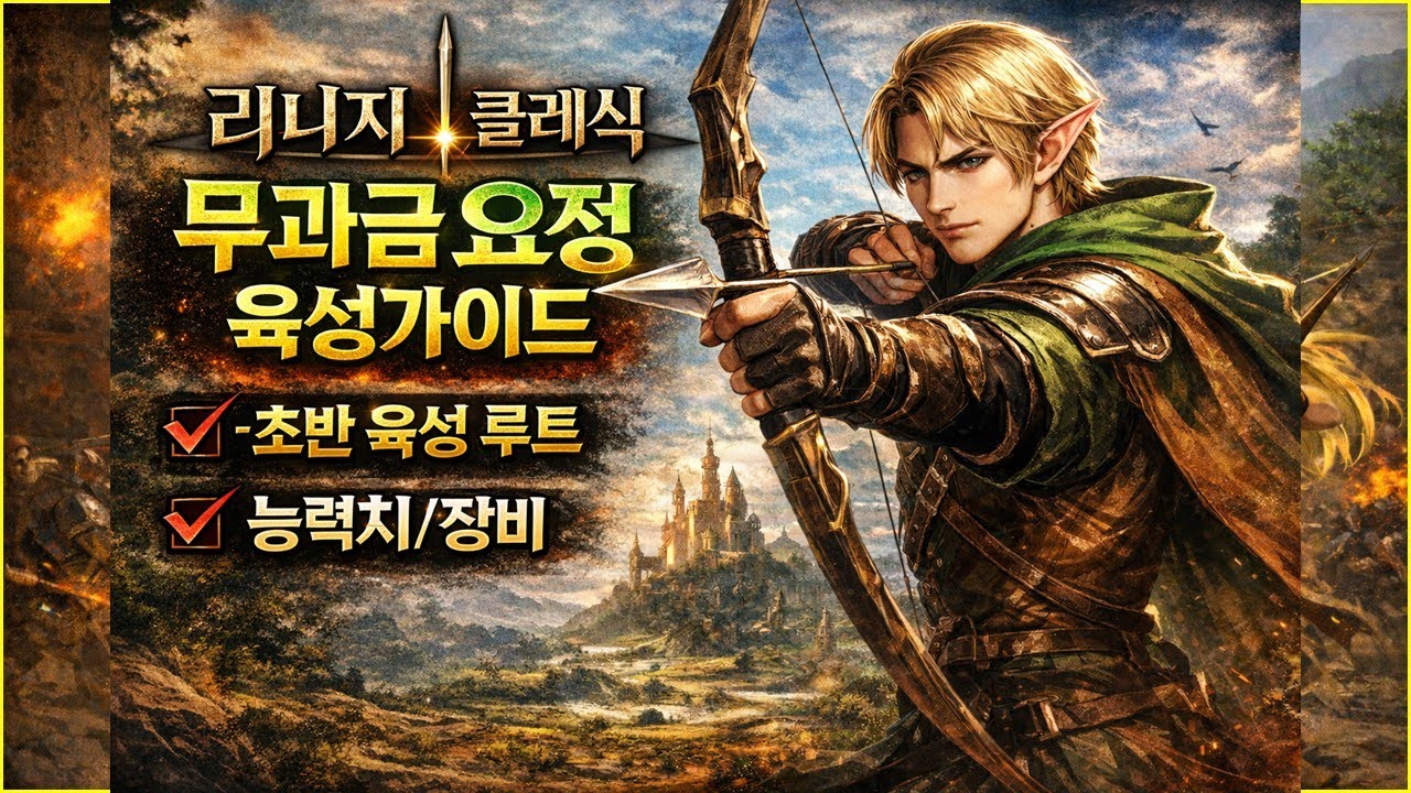 [Lineage Classic] Бесплатное руководство по прокачке феи: «План свободного прохождения! Ранние пу...