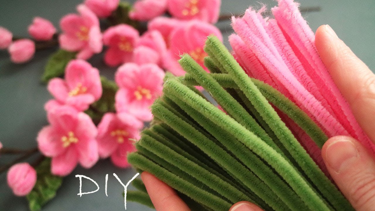 💗НЕВЕРОЯТНО КРАСИВО💗 Как сделать цветы из синельной проволоки
