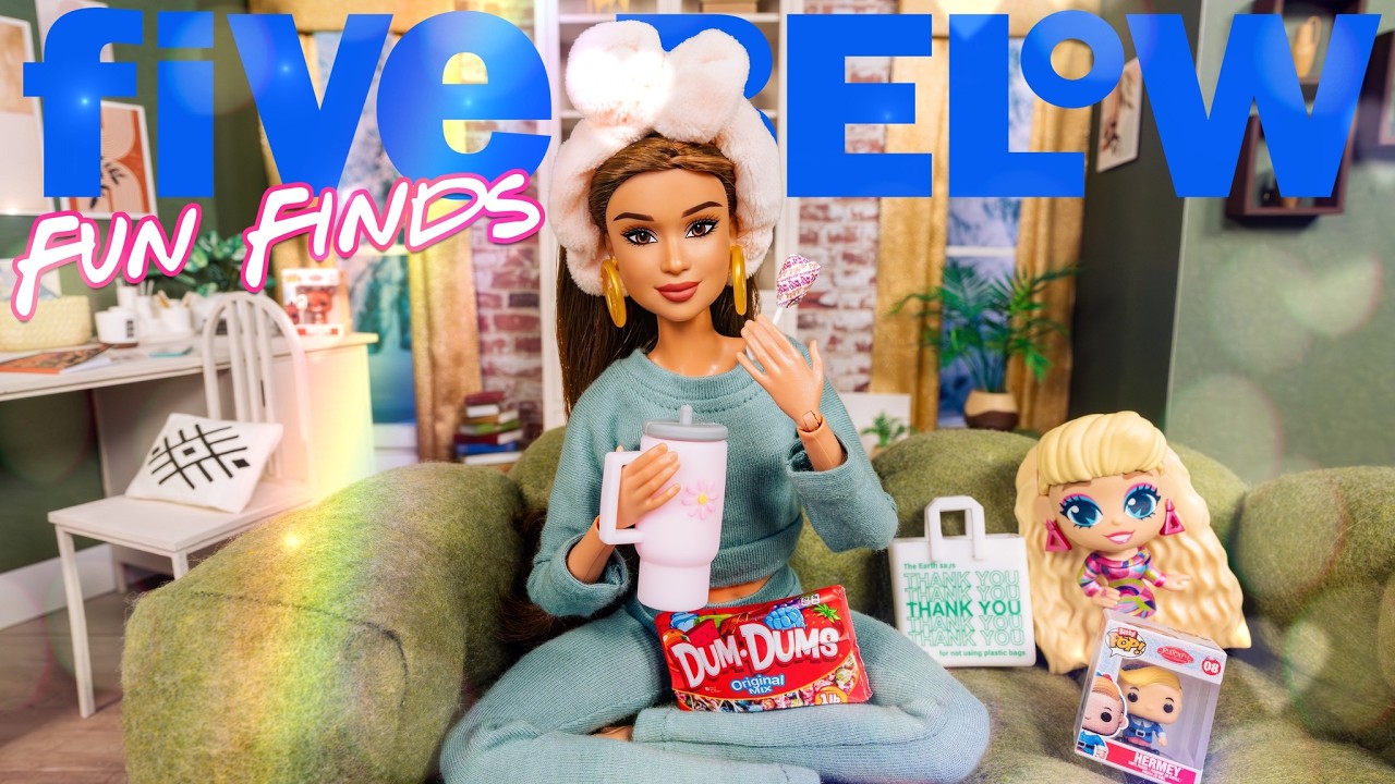 Five Below Fun Finds : Teeny Tinies, Funko Pops, Barbie, Glam Squad Dress