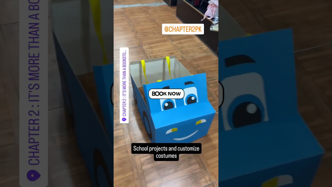 Blue Car Costume 🚙 | School Project & Fancy Dress | Chapter2PK