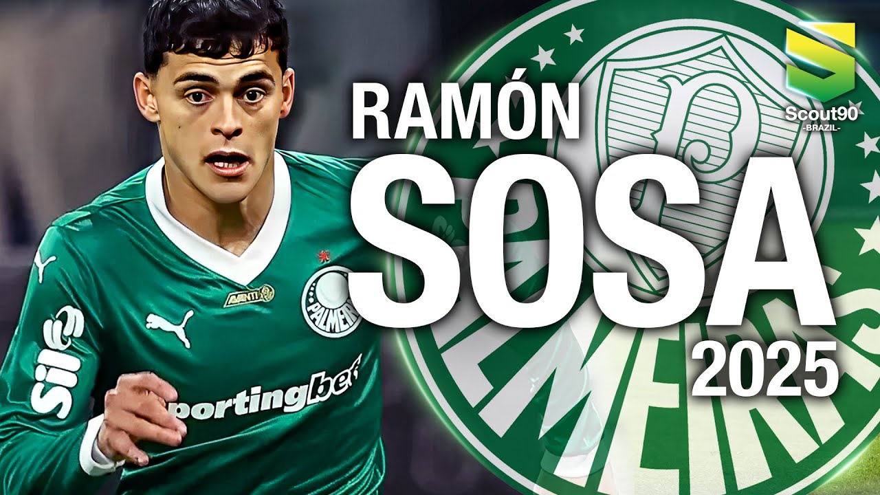 Ram&oacute;n Sosa 2025 - Dribles, Passes & Gols pelo Palmeiras | HD