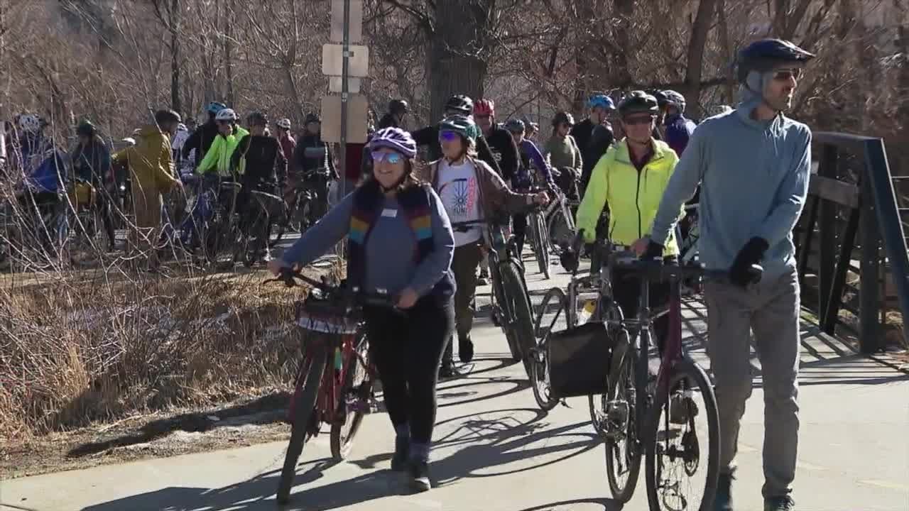 Cyclists across Colorado protest ICE, honor Alex Pretti