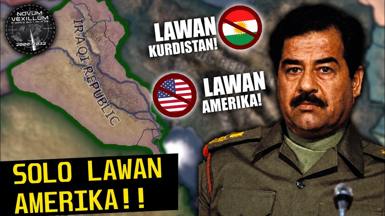 Saddam Hussein Melawan Negara Terkuat di Dunia! - Hearts of Iron IV