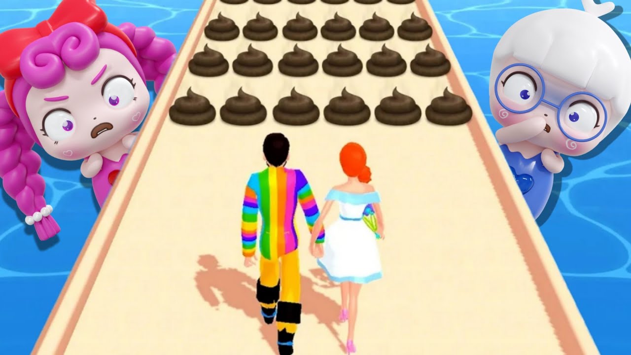 결혼식에 똥이!?💩 신랑 신부를 꾸며줘😆 [Dream Wedding] game