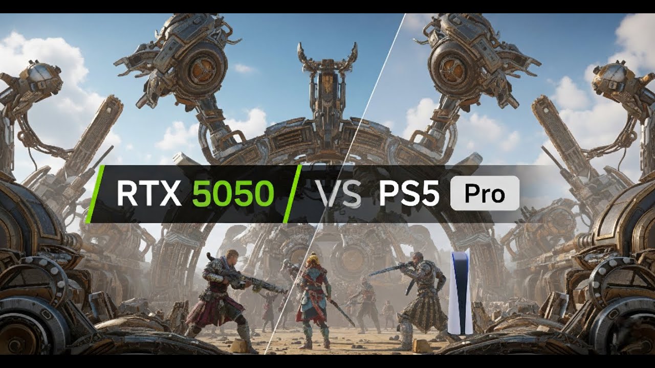 RTX 5050 vs PS5 PRO | Do you think the Nvidia PC is worth it? |
