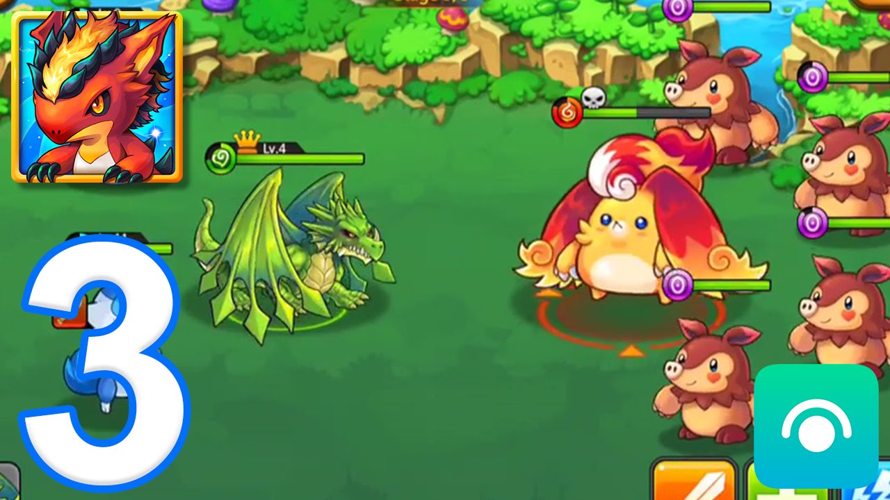 Monster Squad - Gameplay Walkthrough Part 3 - Lake Island (iOS, Android)