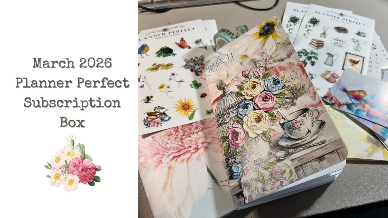March 2026 Planner Perfect Subscription Box