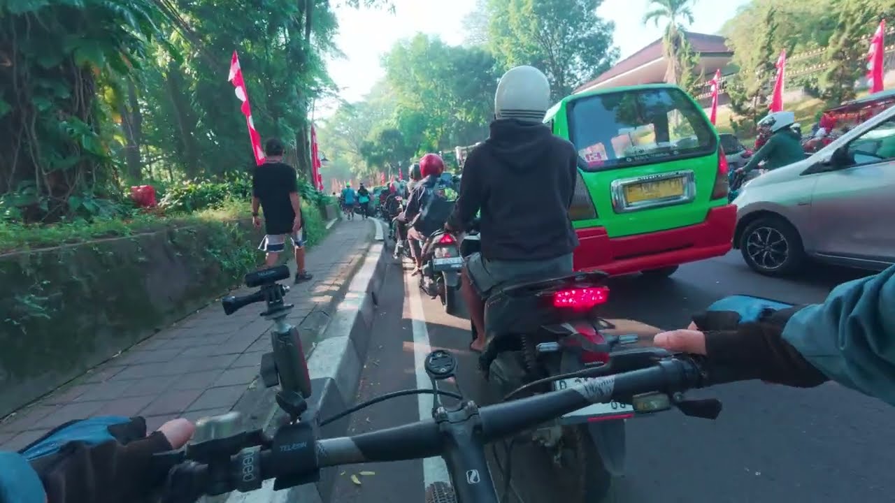 Test Sepedahan DJI OSMO ACTION 5 PRO #djiosmoaction5pro #cycling #sepedahan