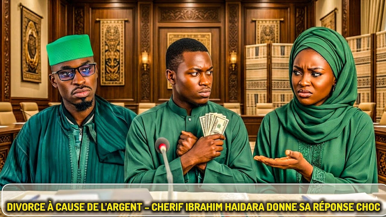 Cherif Ibrahim Haidara répond à la question d’une femme qui veut divorcer à cause de l’argent. 