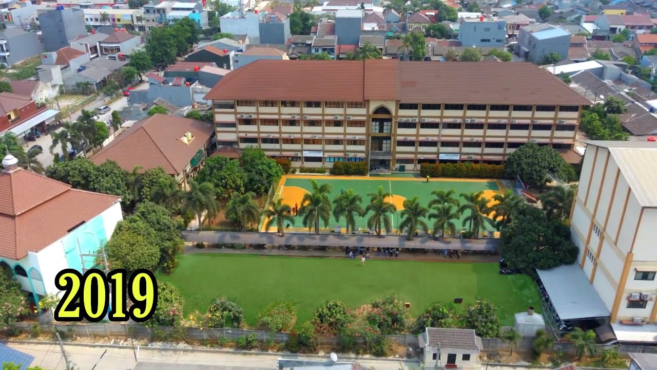ALFITYAN SCHOOL TANGERANG DARI ATAS - PROFIL DRONE 2019
