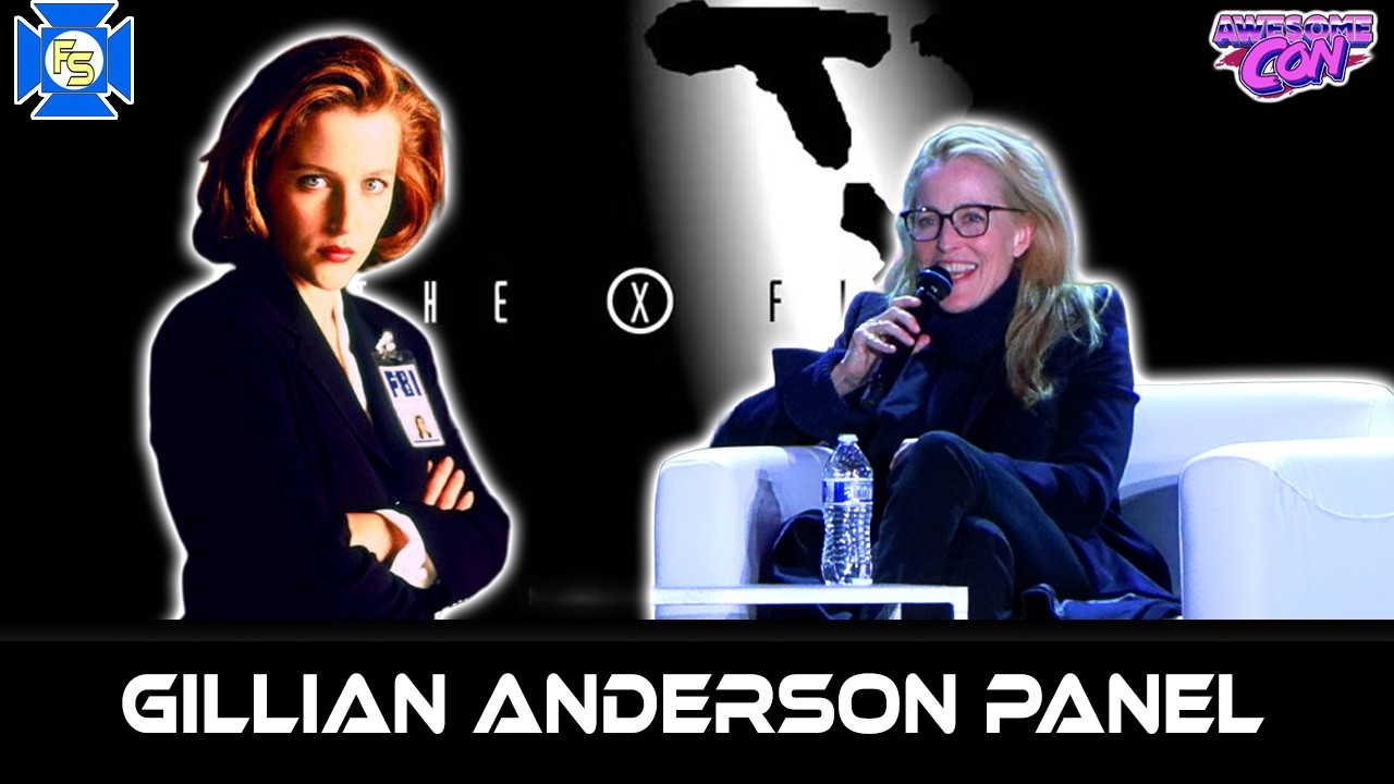 The X-FILES GILLIAN ANDERSON Panel &ndash; Awesome Con 2026