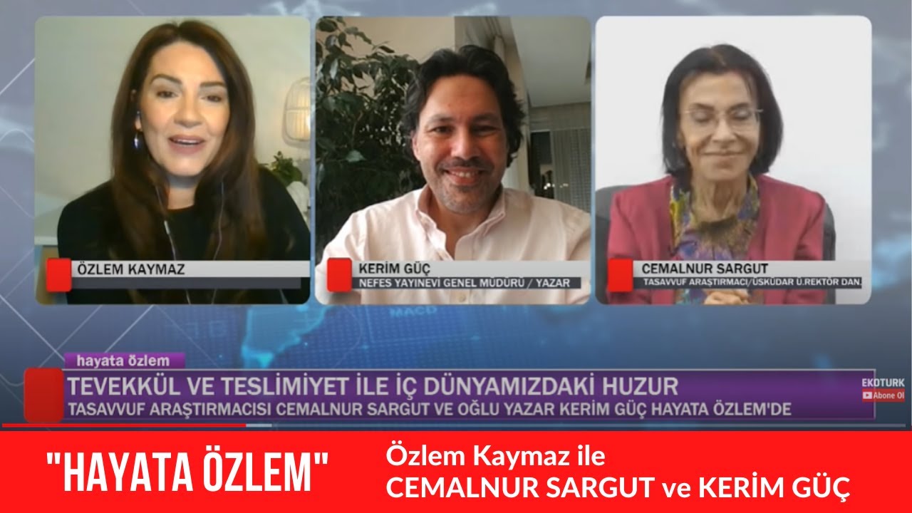 HAYATA ÖZLEM'de KONUKLAR CEMALNUR SARGUT ve KERİM GÜÇ  
