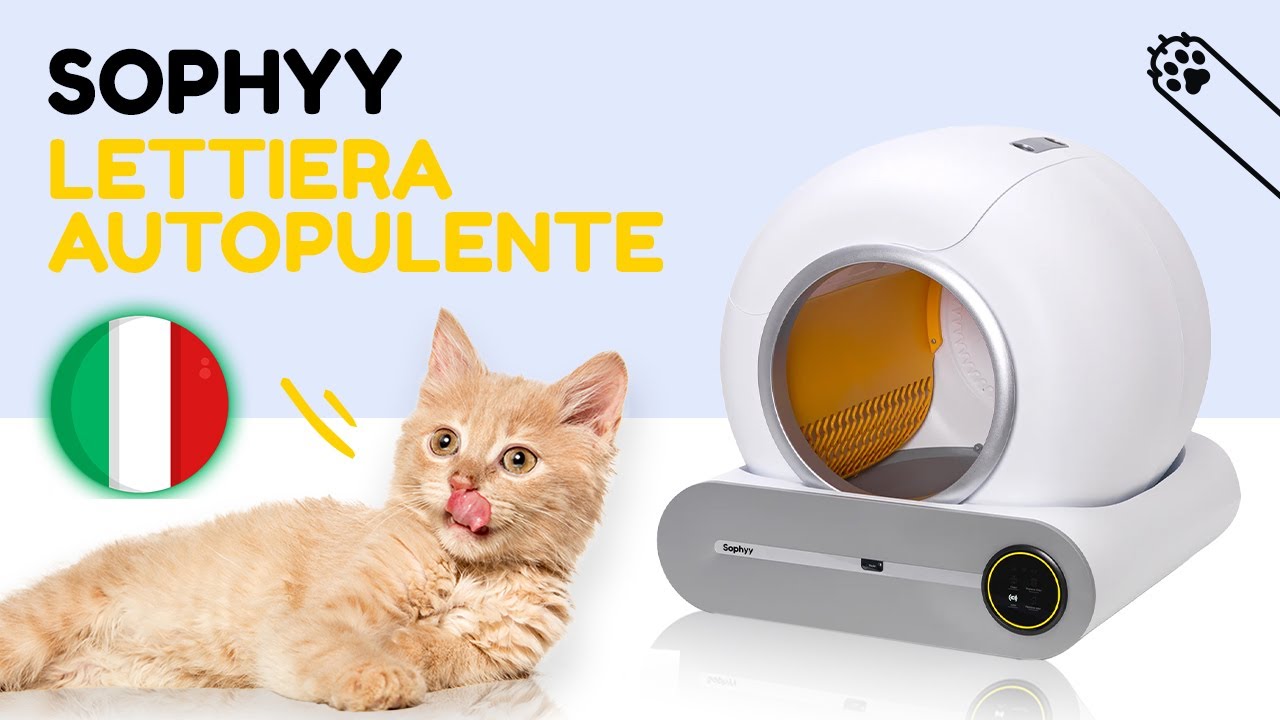 [IT] Guida all'uso della lettiera automatica Sophyy