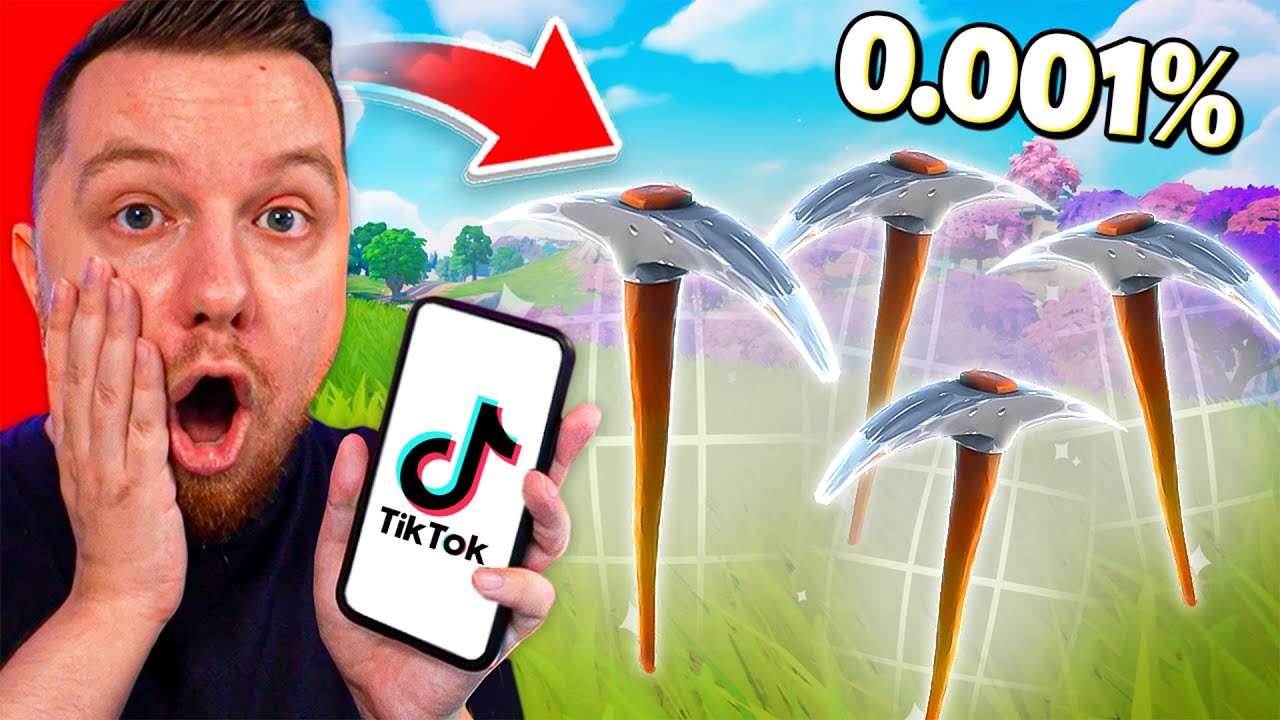 WYRZUCIŁEM KILOF czyli LIFEHACKI z TikToka w Fortnite