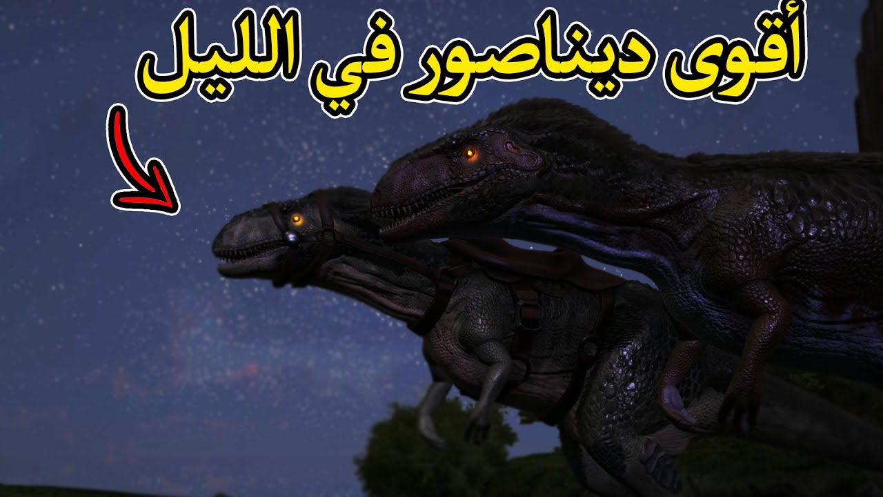 أرك سيرفايفل #8 | جولة حماية ليلية Ark Survival