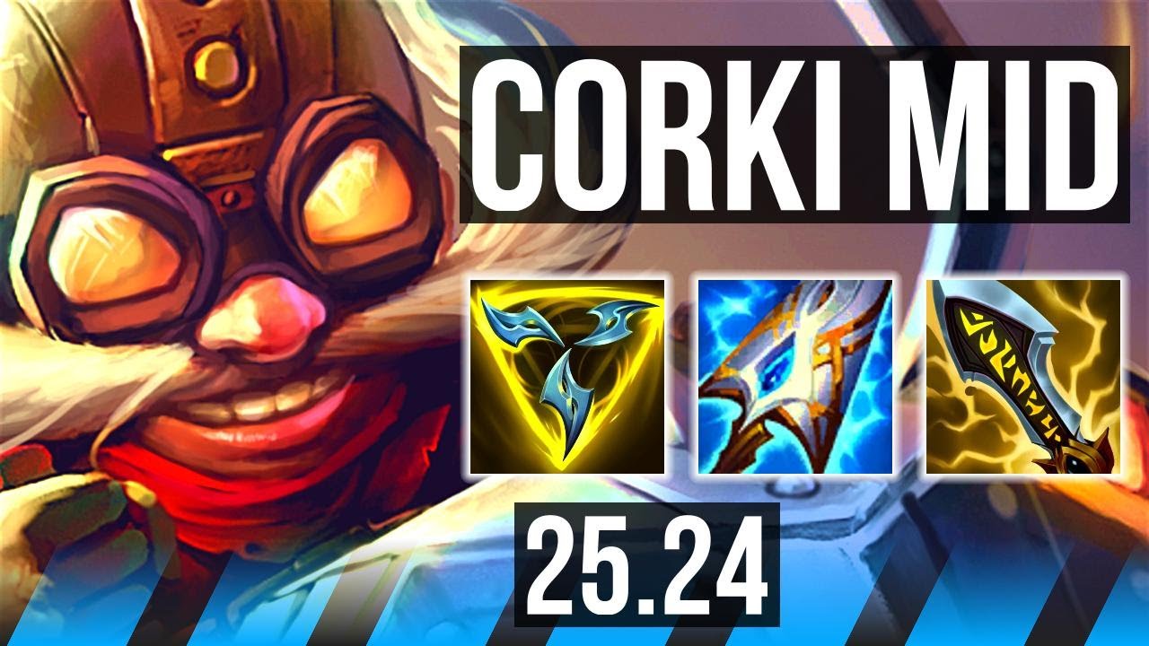 CORKI vs MALZAHAR (MID) | 7k gold comeback, 55K damage | EUW Diamond | 25.24