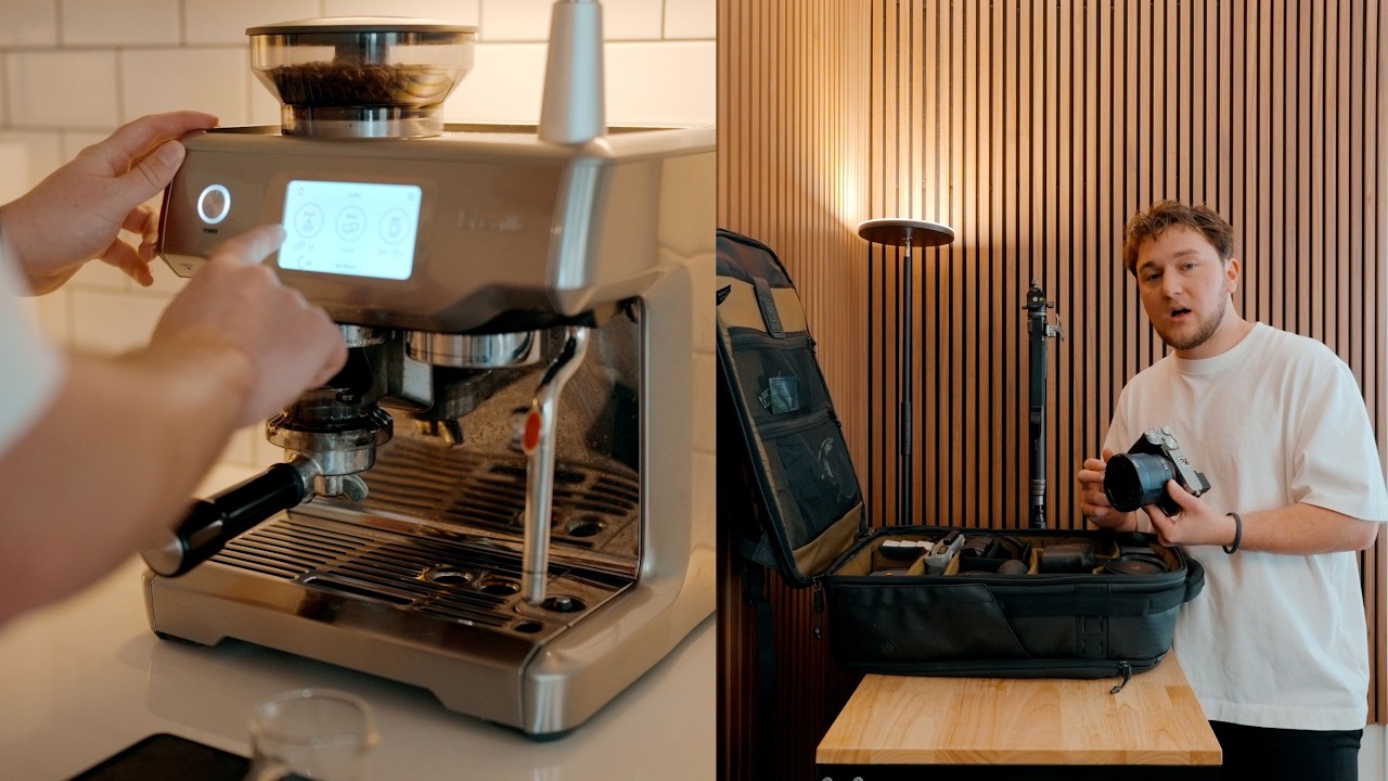 coffee & gear (what's in my bag)