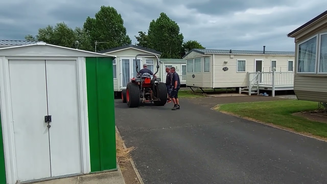 Moving A Static Caravan At Skegness