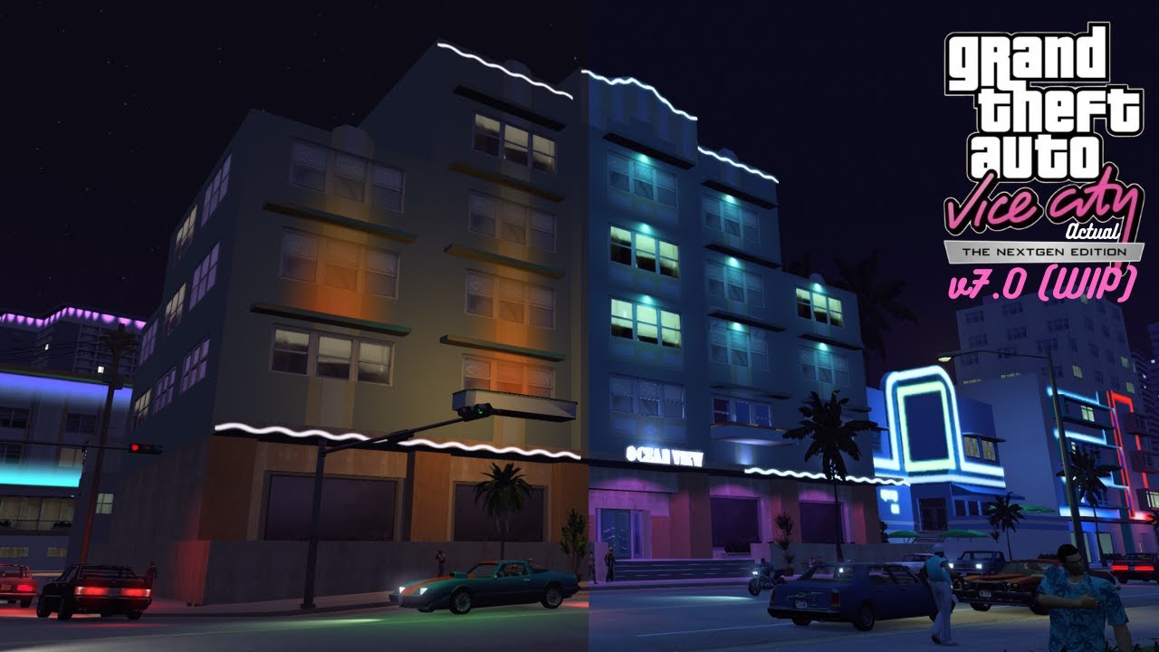 GTA Vice City: The Actual NextGen Edition Modpack Showcase #31 (v7.0 WIP Showcase #23)