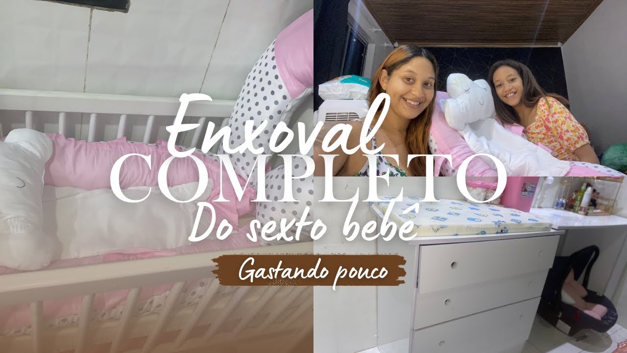 Enxoval completo gastando pouco do meu SEXTO Filho | pt1 - Família Dias Mãe de 5