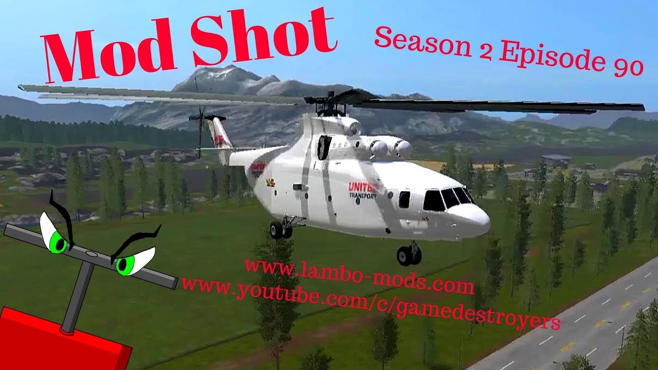 Farming Simulator 2017 | ModShot | S2E90 | MI26A Cargo Helicopter