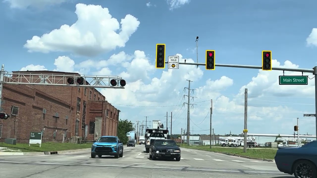 Oklahoma: Sapulpa to Sand Springs to Tulsa via SH-97, Old Sand Springs Road and W. Edison Street.
