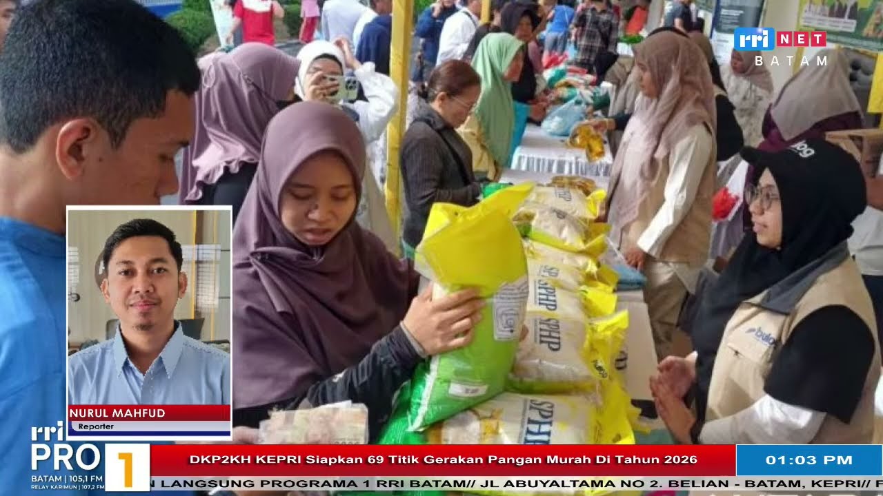 BATAM SIANG INI - BERITA DAERAH SIANG RRI PRO 1 BATAM