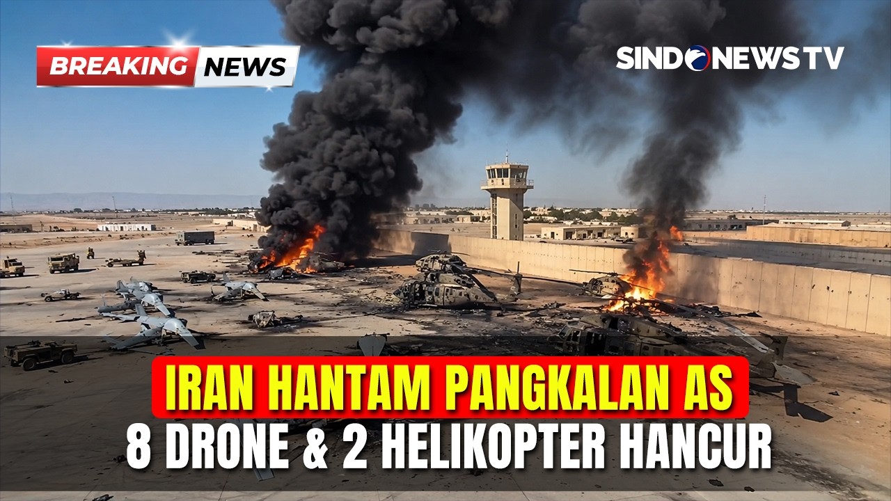 KRONOLOGI 8 DRONE & 2 HELIKOPTER AS HANCUR: Bukti Pertahanan Hegemoni Kian Rapuh! | BREAKING NEWS
