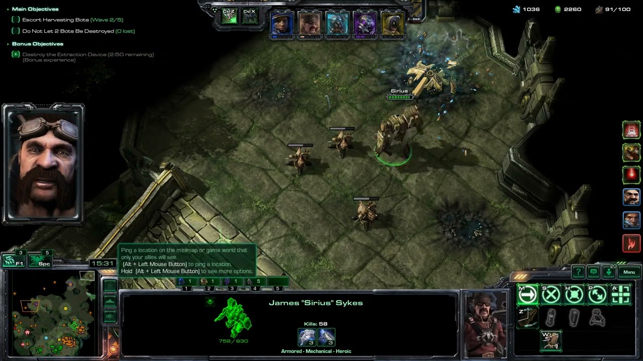 SC2 Co-op Mutation  #338 Flip My Base ''Tychus P2 + Swann P1''