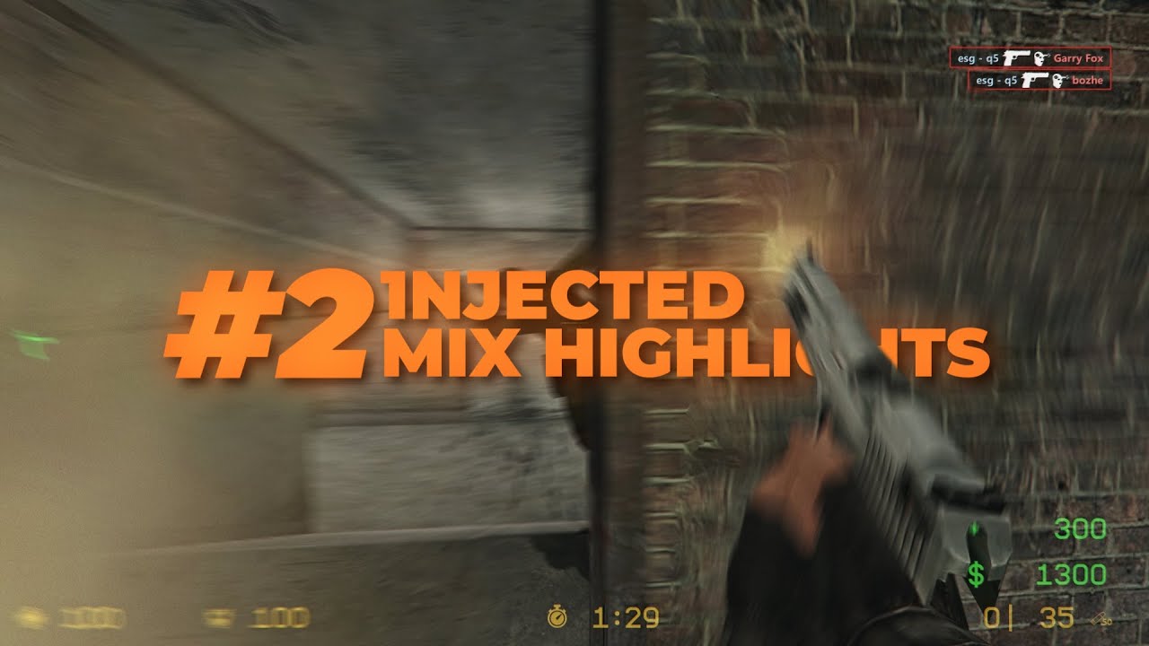 1NJECTED FRAGSHOW #2 - CSS v34 Clientmod Highlights