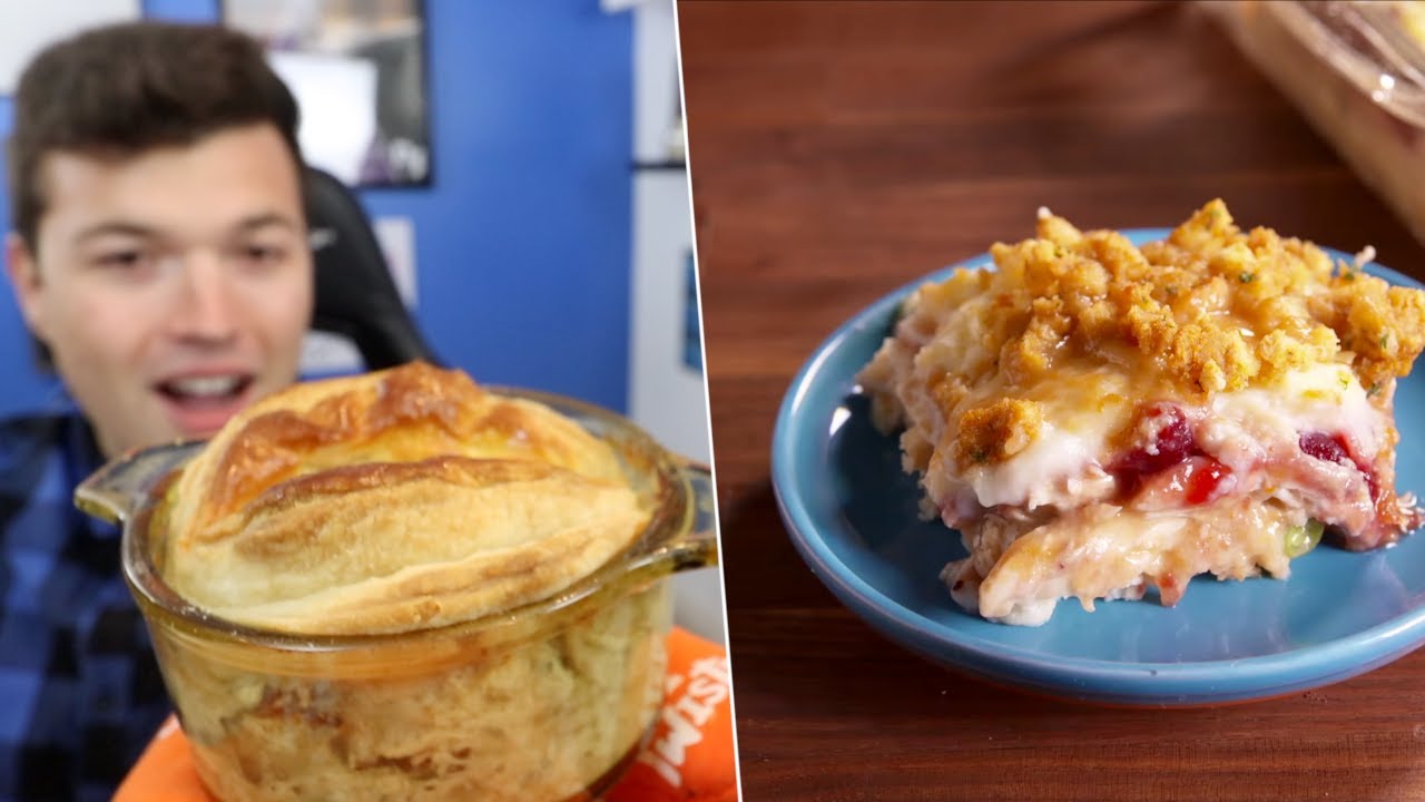 I Tested the Thanksgiving Lasagna & Turkey Pot Pie- Thanksgiving Leftover Hacks Part 5