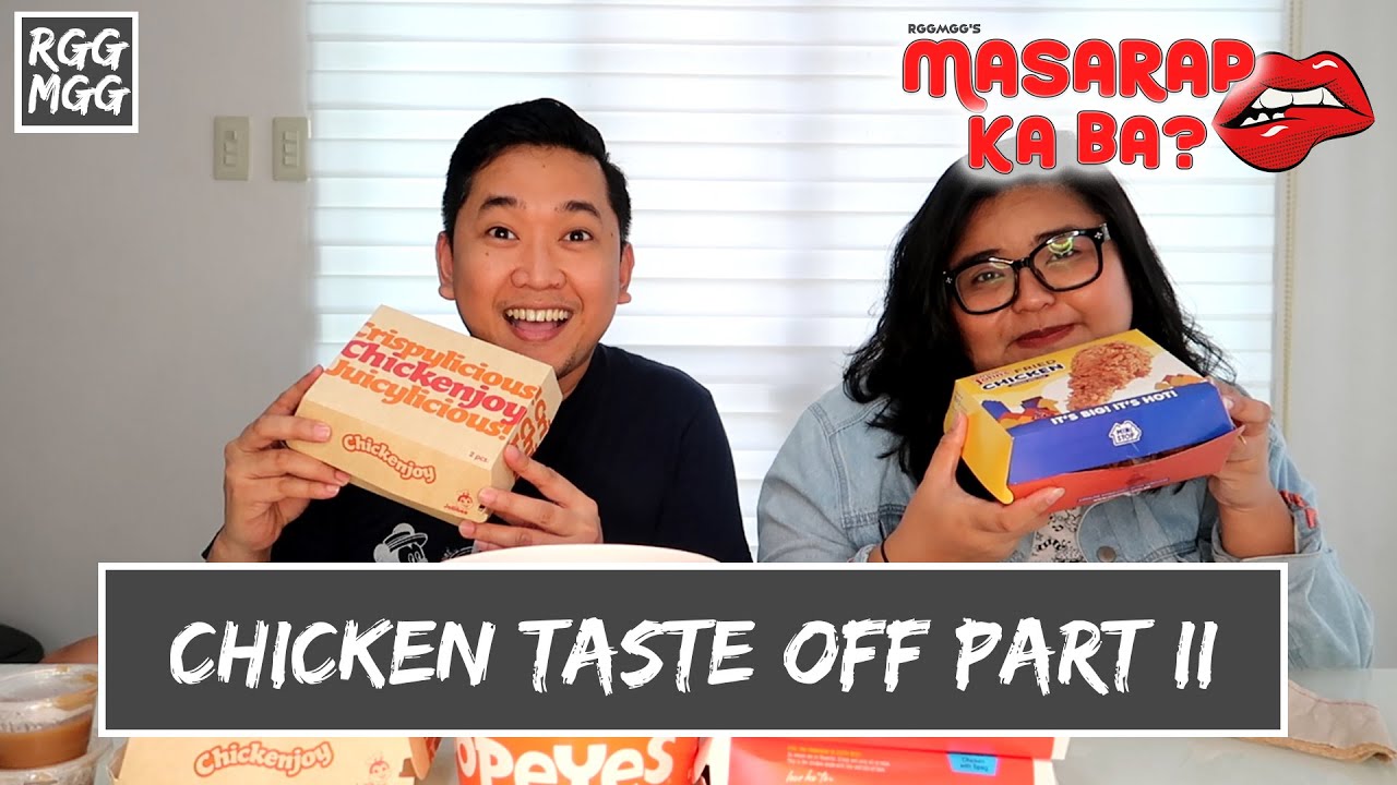 Masarap Ka Ba? | TASTE OFF | Chickejoy vs. McDo vs. Ministop vs. Popeye's PART 2