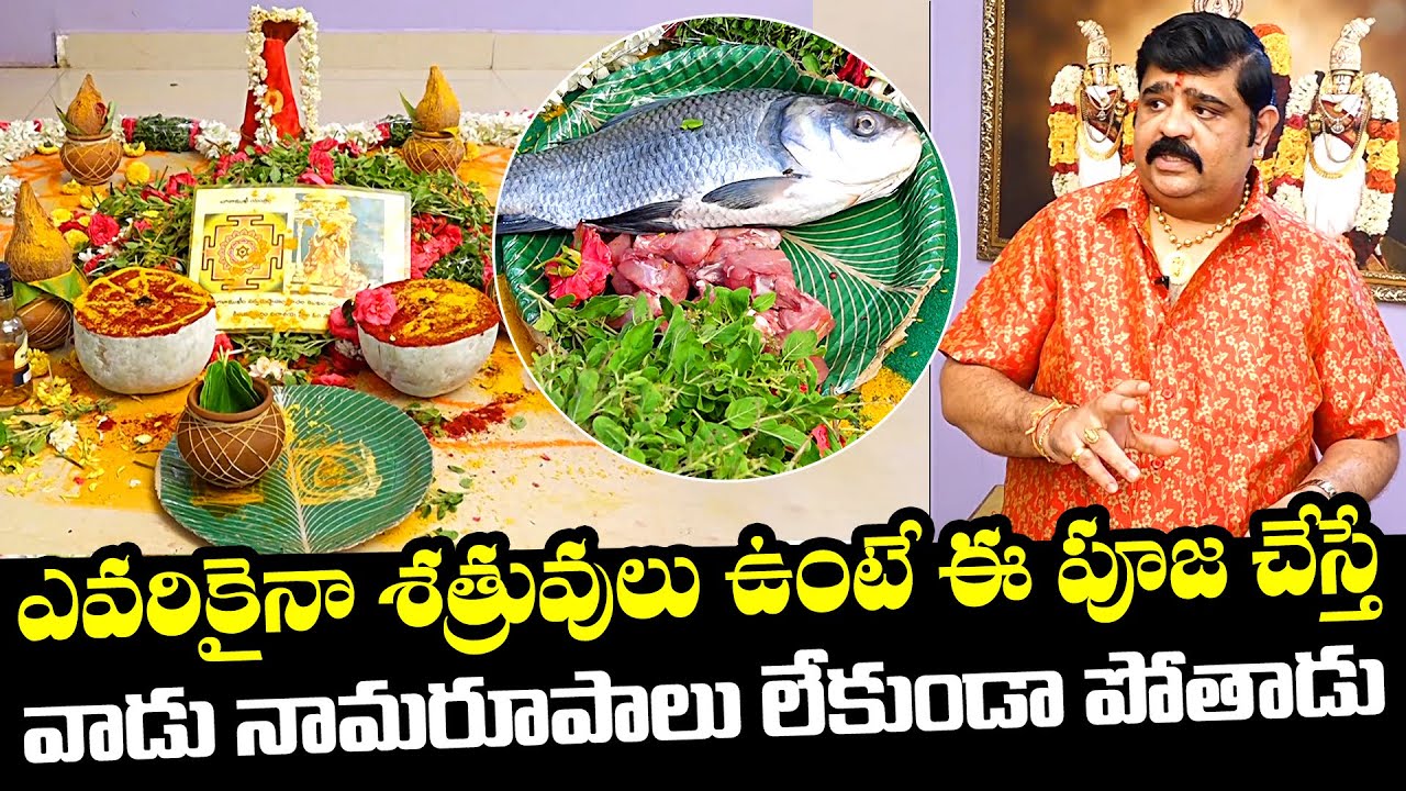 Astrologer Venu Swamy Reveals A Pooja For Enemies | Venu Swamy EXCLUSIVE Interview | NewsQube