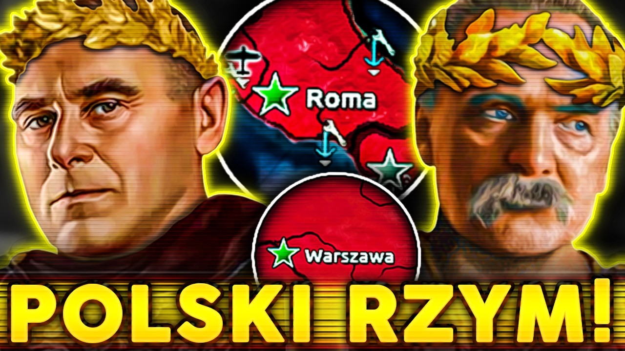 CO GDYBY POLSKA ODTWORZYŁA ŚWIĘTE CESARSTWO RZYMSKIE I PODBIŁA EUROPĘ?! - Hearts of Iron 4